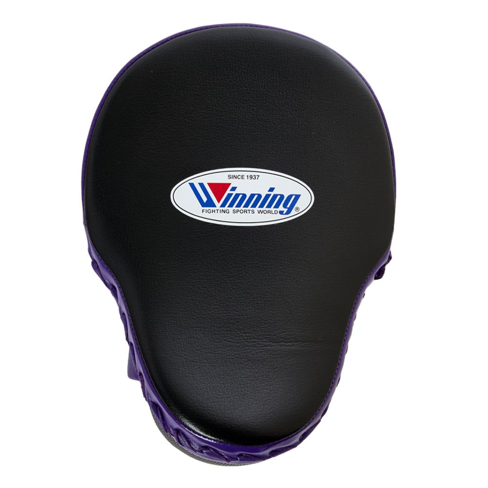 WINNING BOXING CUSTOM CM-65 PUNCH MITTS - PURPLE BLACK