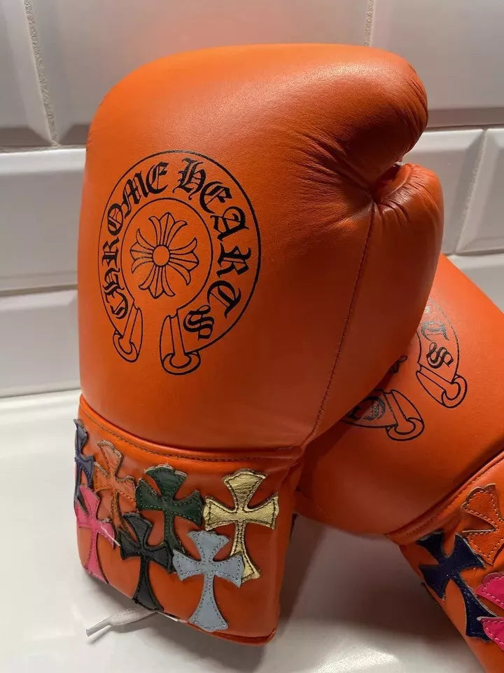 Customizable boxing glove , Glove Forge online , ORANGE boxing gloves,