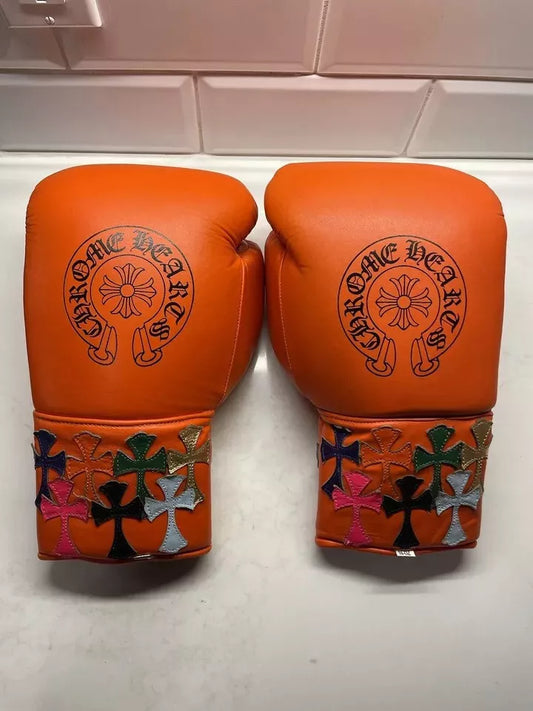 Customizable boxing glove , Glove Forge online , ORANGE boxing gloves,