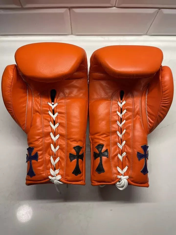 Customizable boxing glove , Glove Forge online , ORANGE boxing gloves,