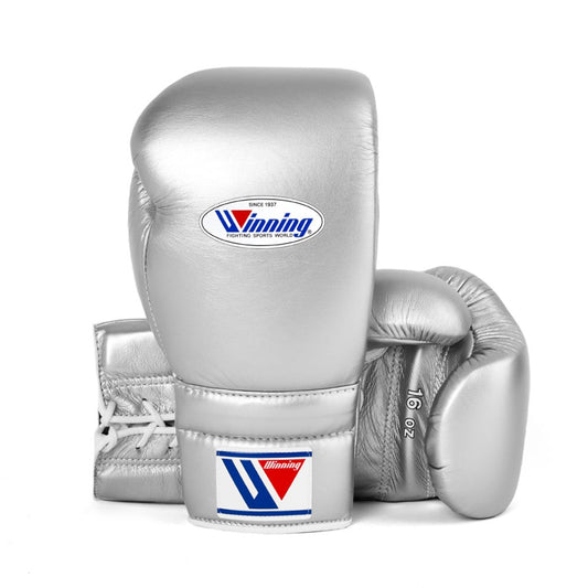 Winning boxing gloves, silver christmas gift for mens Thanksgiving gifts for him