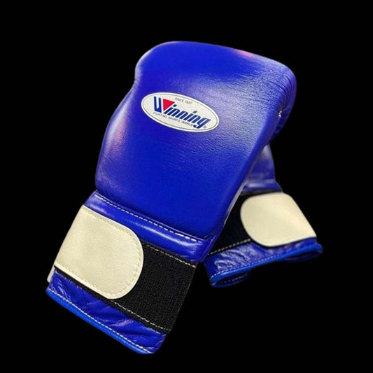 Winning boxing gloves, BLUE/WHITE christmas gift for mens Thanksgiving gifts for him