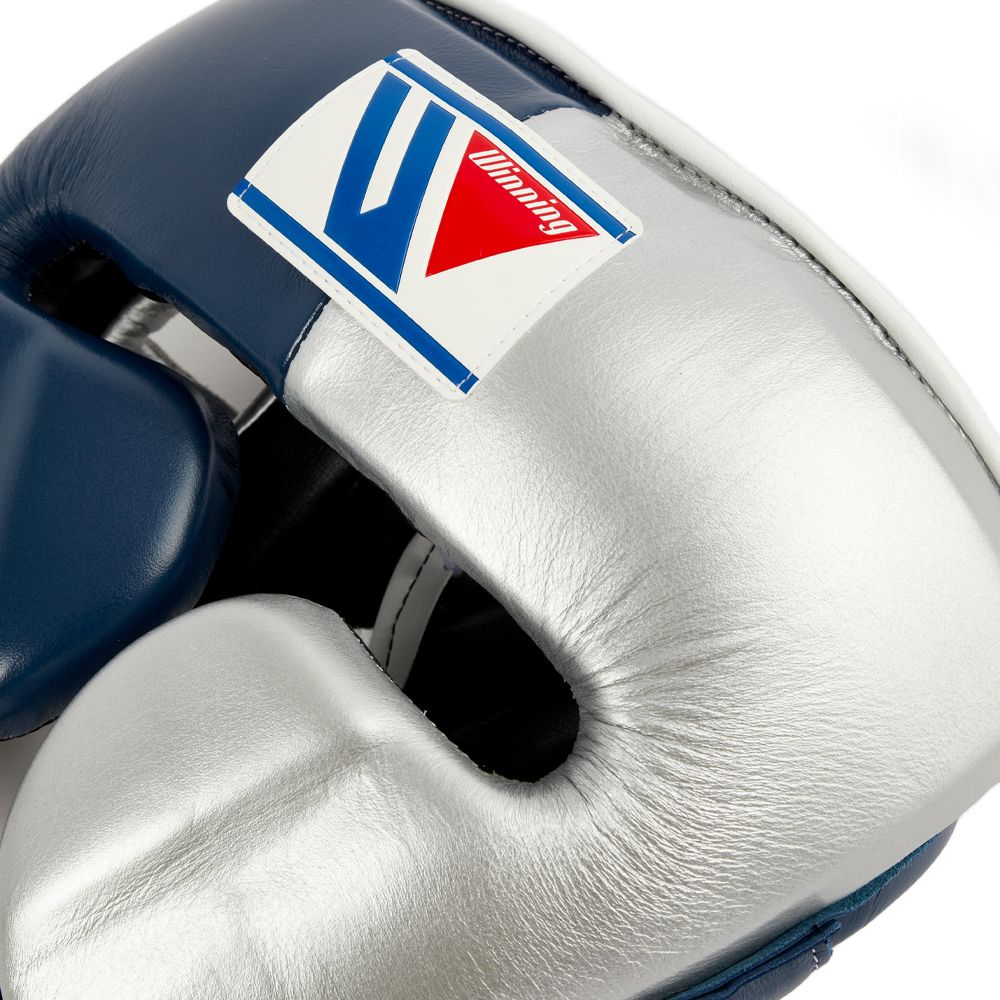 Winning Head Guard, Customizable winning Head guard dark blue silver