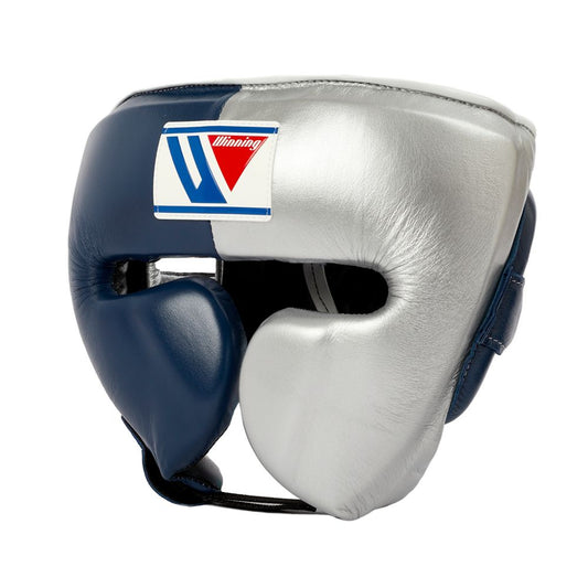 Winning Head Guard, Customizable winning Head guard dark blue silver